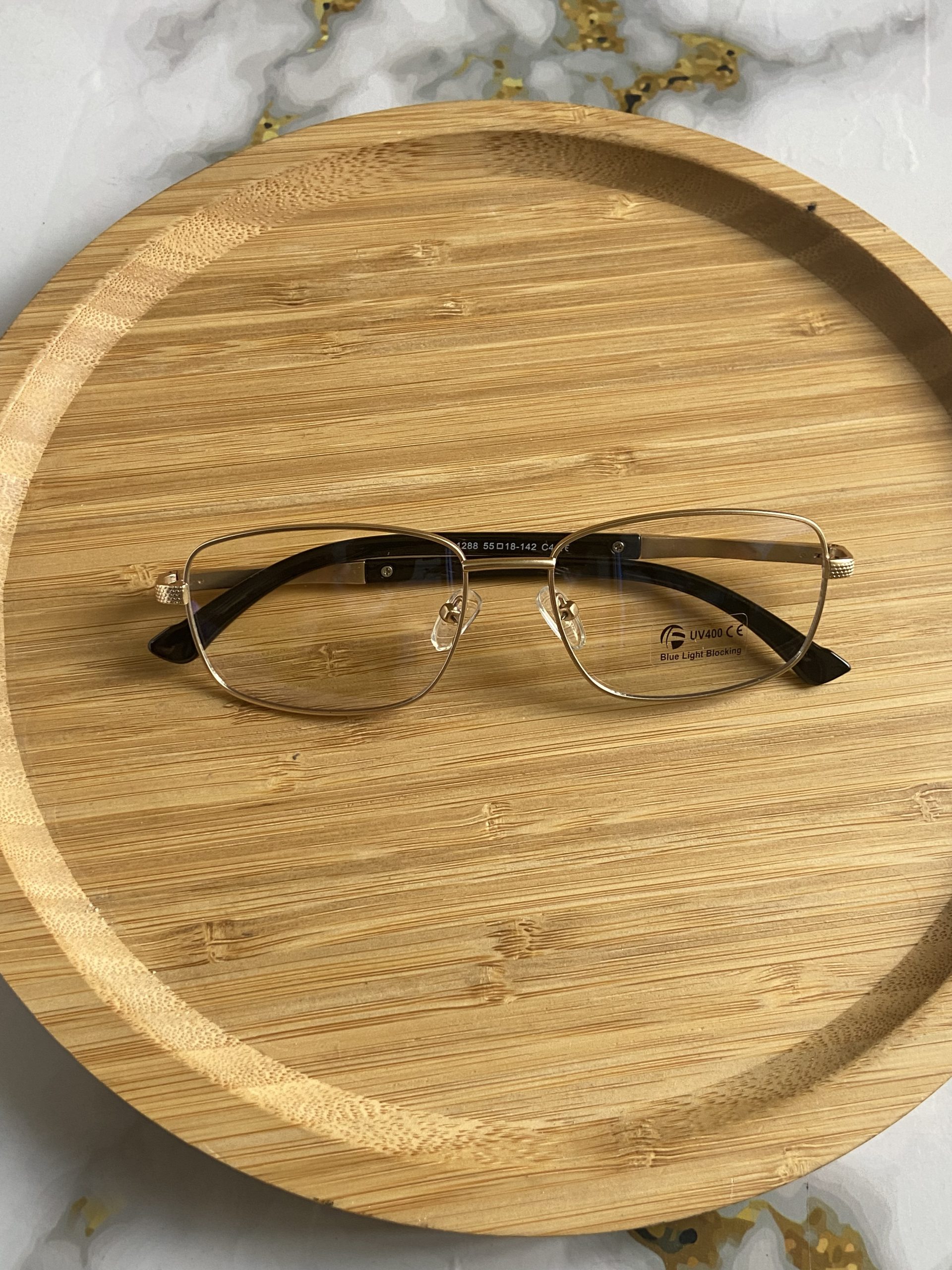 Gold rimmed glasses for men