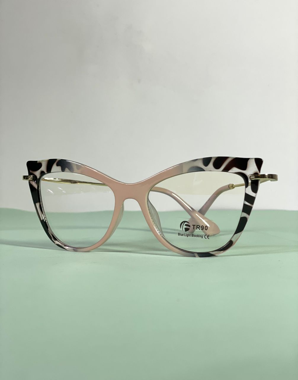 Nude color ladies eyeglasses