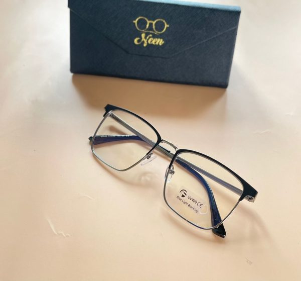 square shaped male eyeglasses