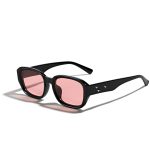 small pink lens sunglasses