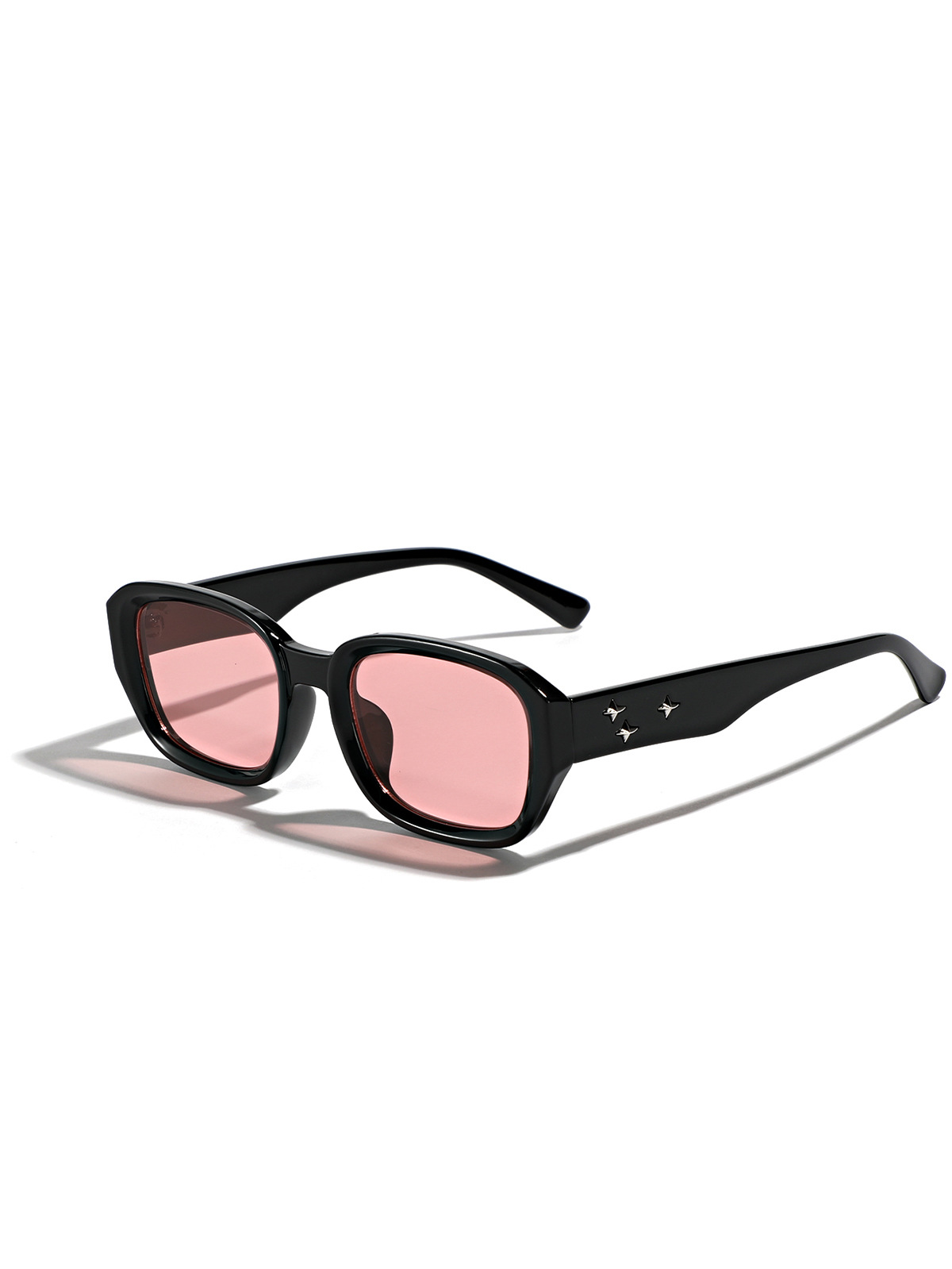 small pink lens sunglasses