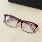 Classy brown square eyeglasses