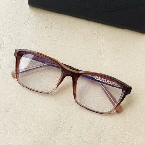 Classy brown square eyeglasses