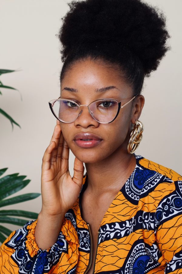 styling your glasses with ankara