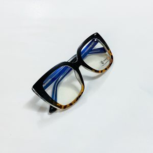 Print oversized chic eyeglasses