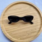 Bold yet chic black cat-eye sunglasses