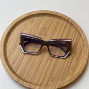 Brown eyeglasses frames for women