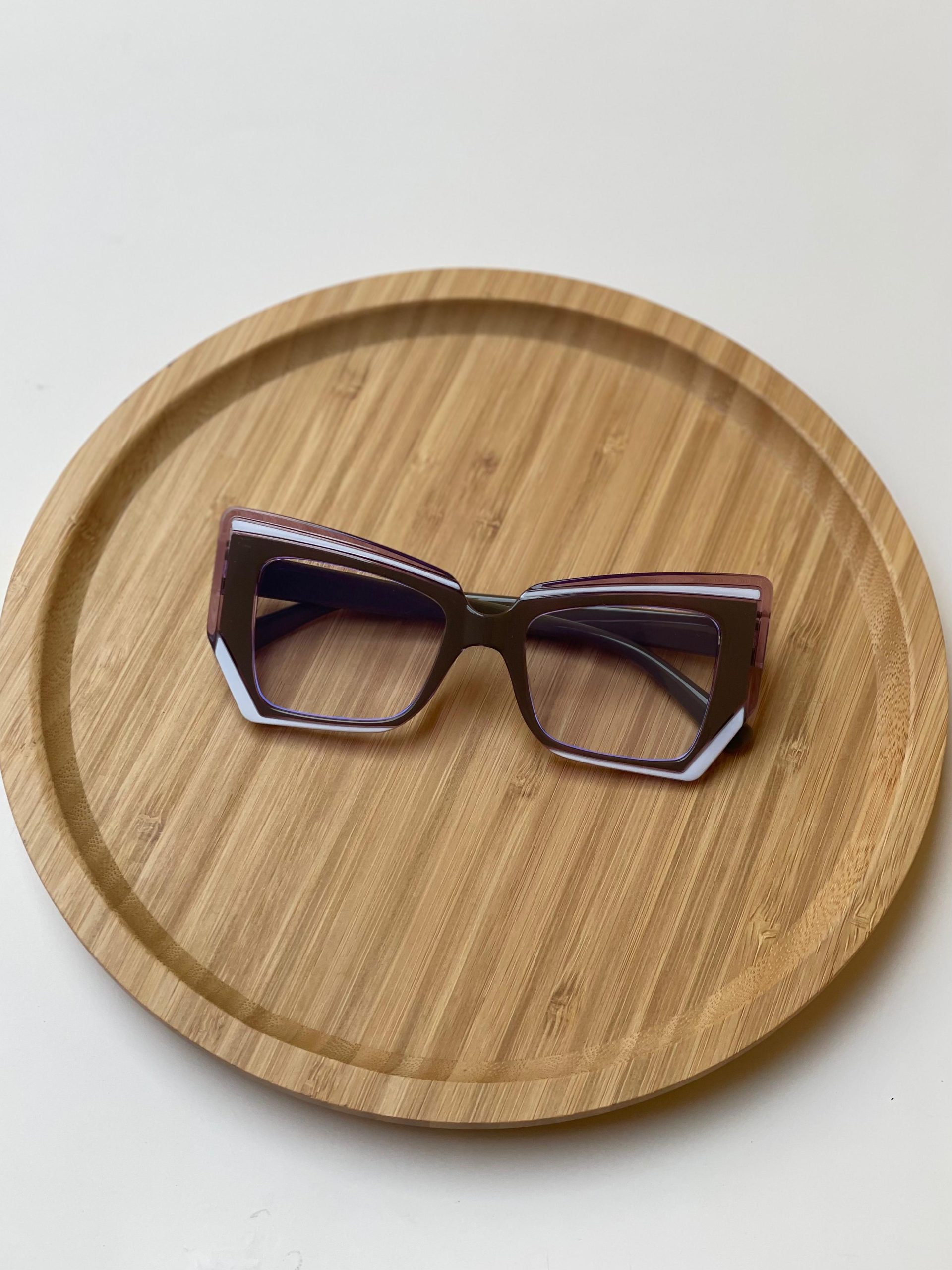 Brown eyeglasses frames for women