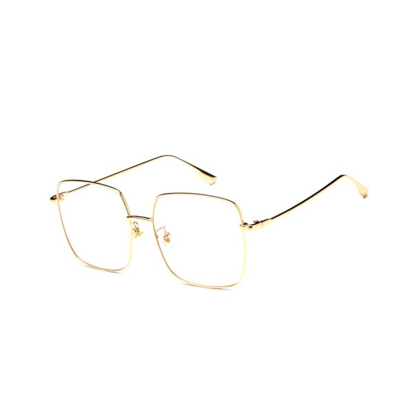 Oversized Gold metal glasses