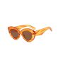 Orange summer sunglasses