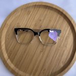 square shaped unisex eyeglasses