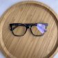 square shape unisex blue eyeglasses
