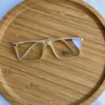 Rectangular unisex glasses