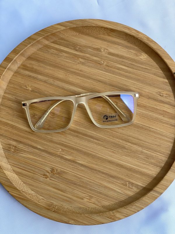 Rectangular unisex glasses