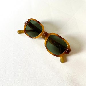 retro orange sunglasses