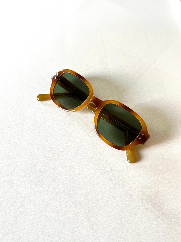 retro orange sunglasses