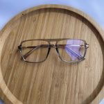 Grey eyeglasses for men