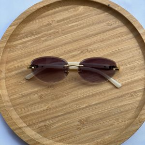 Rimless unisex glasses